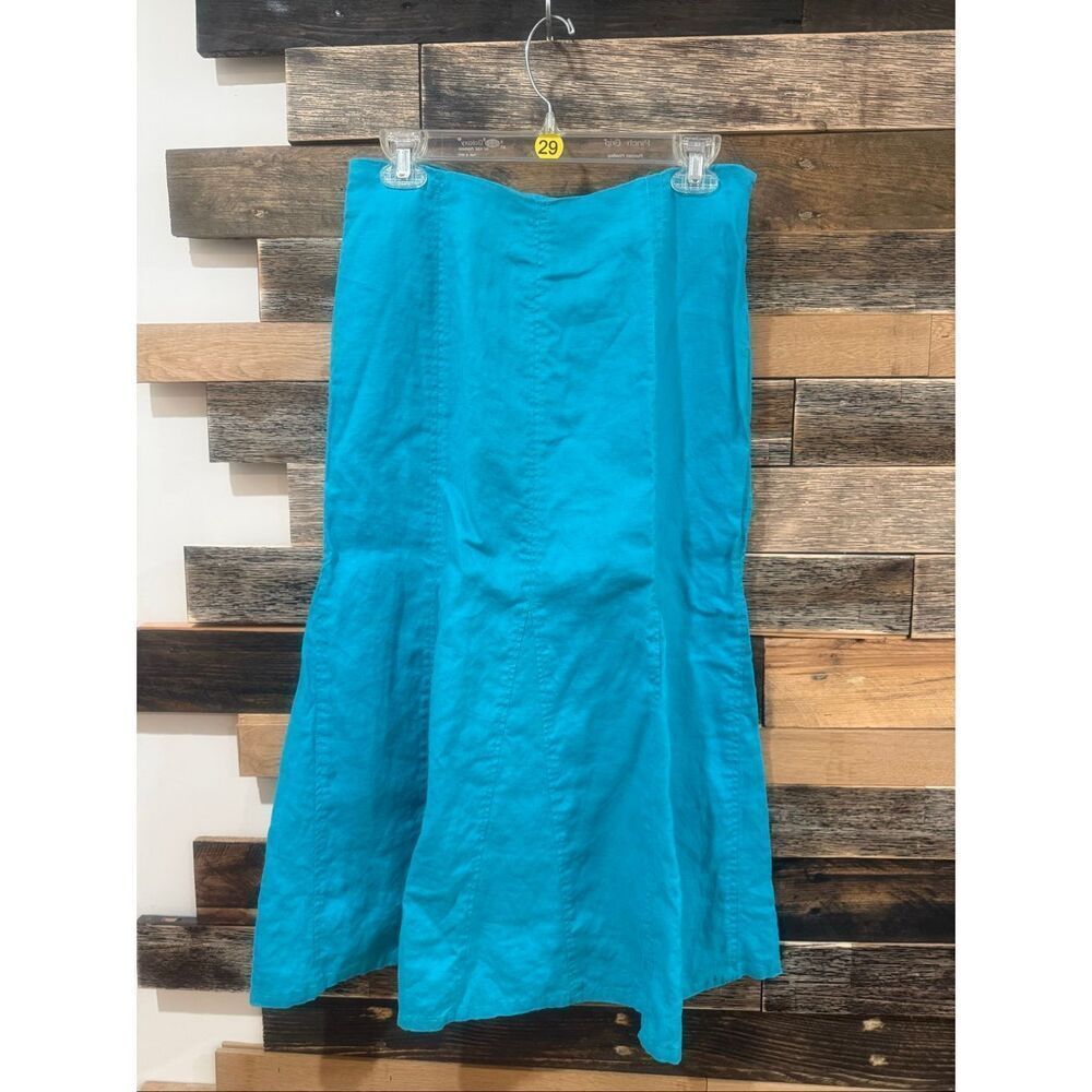 Kim Rogers linen skirt sz 8